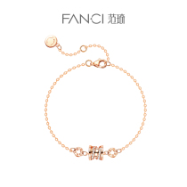 Fanci Fan Qi silver decoration (small brute waist series) bracelet woman 925 silver rose gold girl gift to send girlfriend