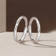 Fanci Fanqi couple ring silver ring fashion