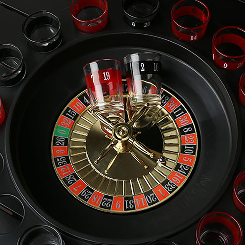 俄罗斯转盘 ktv酒吧夜店  俄罗斯轮盘酒具16杯 喝酒游戏娱乐道具
