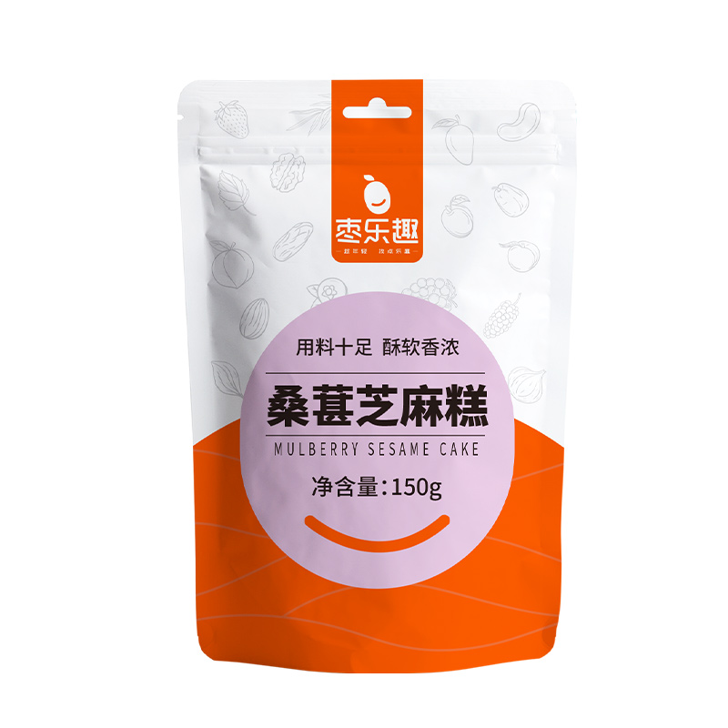 【枣乐趣】桑葚芝麻阿胶糕红枣核桃仁酥芝麻饼枸杞营养糕点小零食