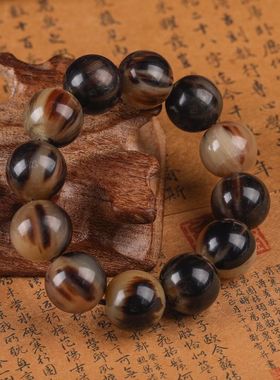 保真圆珠碎料手链牌子装饰品