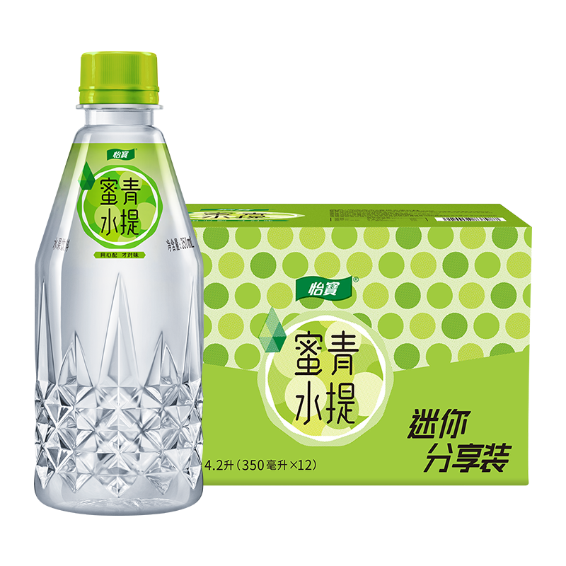 【XM】怡宝蜜水柠檬/青提350ml*12瓶整箱饮料饮品,淘宝优惠券,粉丝福利购,淘宝优惠卷