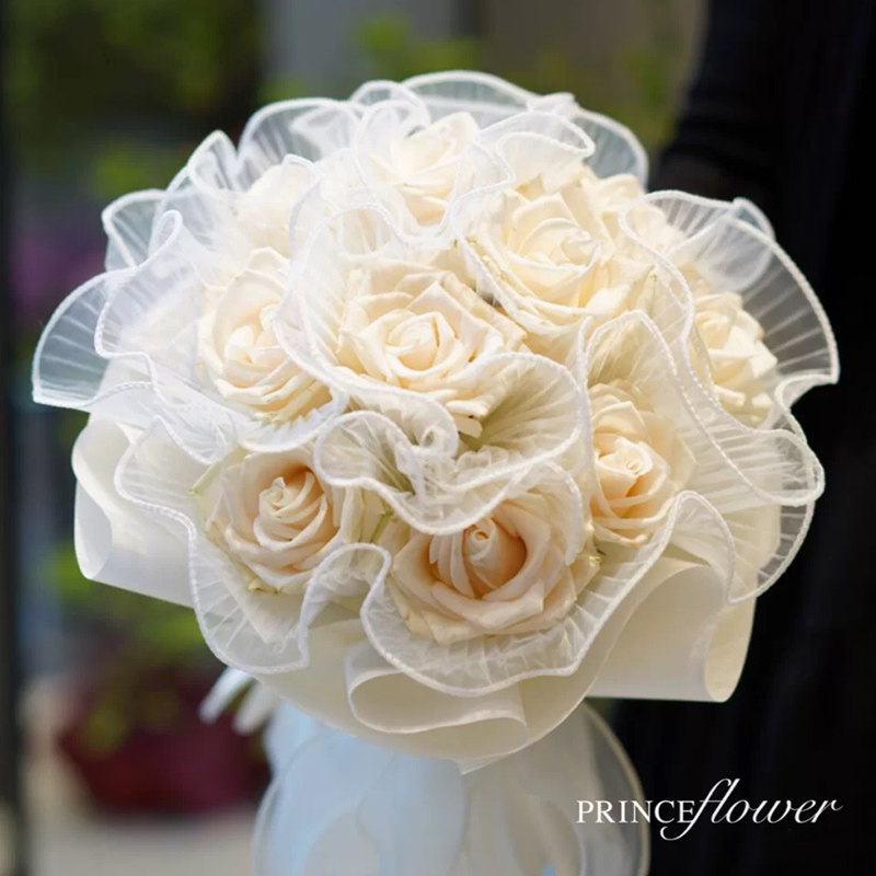 波浪纱浪花褶皱鲜花包装纱网手工DY花束包花花店韩式花艺材料资材,淘宝优惠券,粉丝福利购,淘宝优惠卷