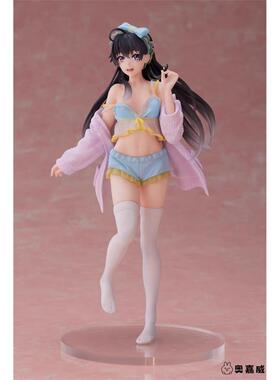 我的青春恋爱物语家居服泳装雪之下雪乃手办动漫少女模型机箱摆件