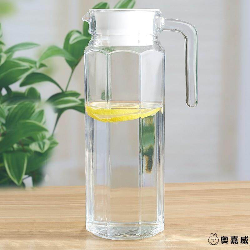 大量杯玻璃冷水瓶家用耐高温防爆盛凉白开水鸭嘴壶扎杯倒果汁容器,淘宝优惠券,粉丝福利购,淘宝优惠卷
