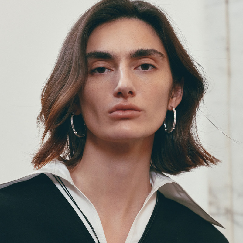 ATELIERSO 25AW编织钉砂细S925纯银耳圈,淘宝优惠券,粉丝福利购,淘宝优惠卷