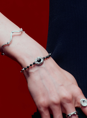 ATELIERSO 26SS波浪克拉手镯