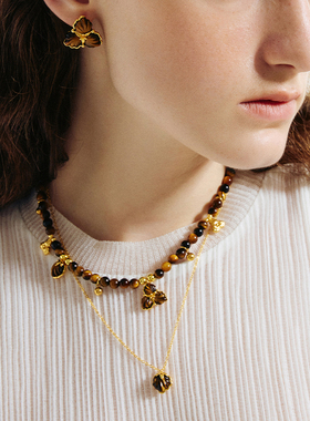 ATELIERSO925纯银串珠项链