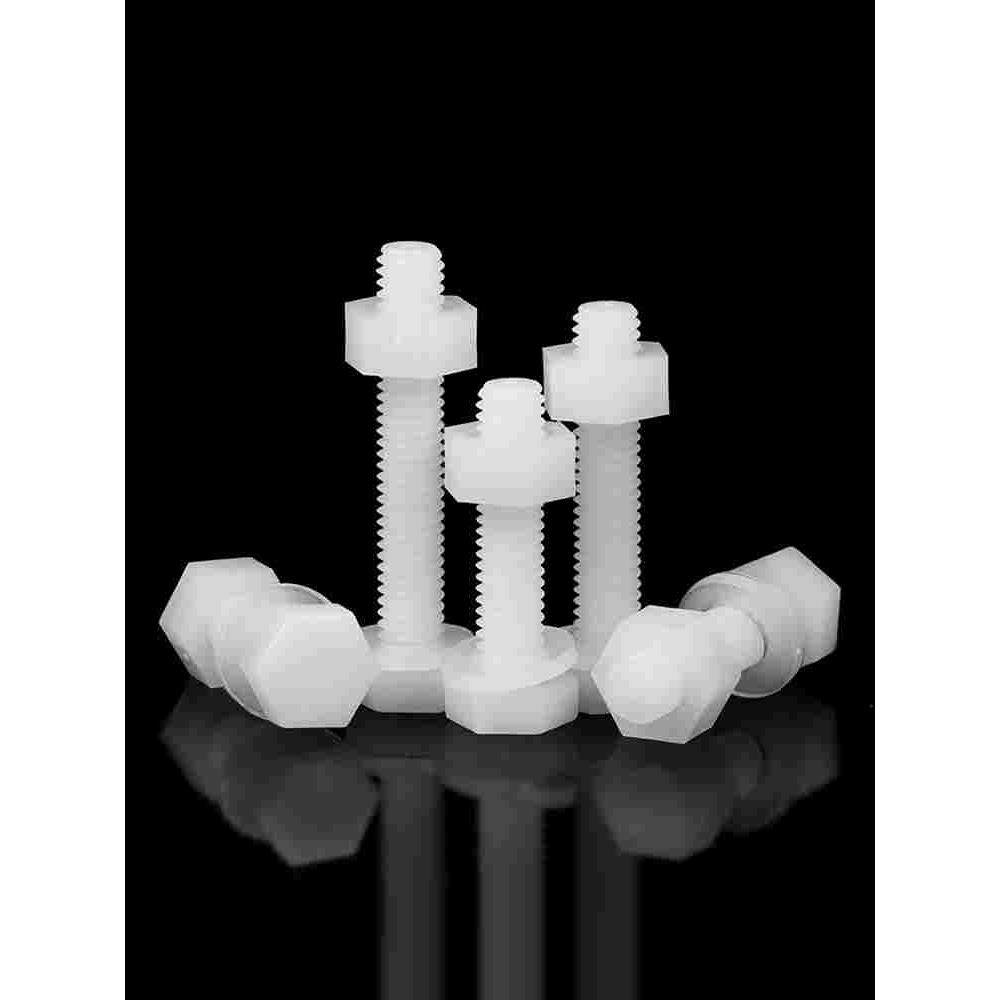 尼龙外六角螺丝螺母套装大全塑料六角头螺栓绝缘螺杆M3M4M5M6M8,淘宝优惠券,粉丝福利购,淘宝优惠卷