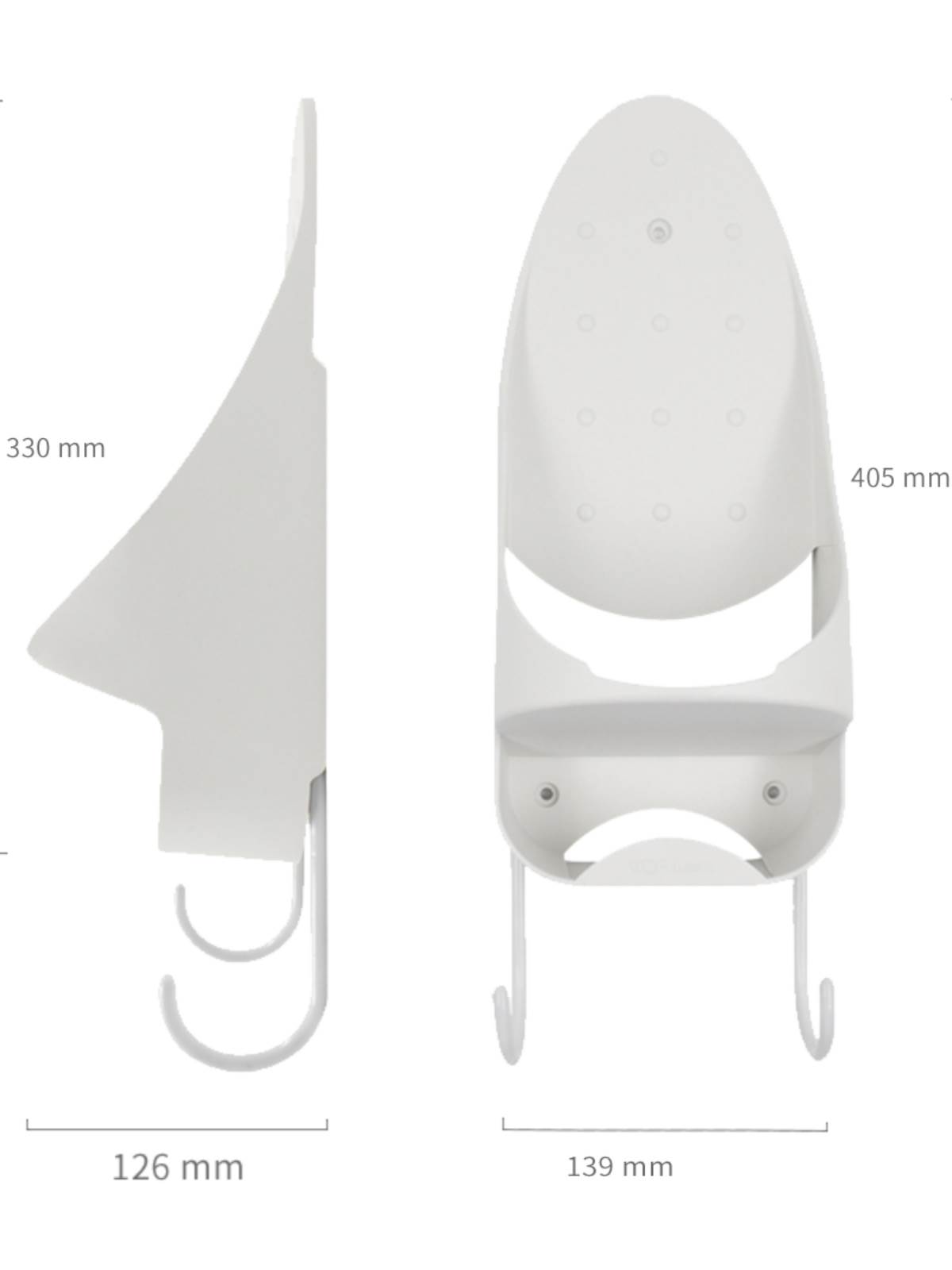 沃尔夫(VOFU)电熨斗挂架熨衣板挂钩酒店用客房烫衣板收纳架烫斗架 - 图1