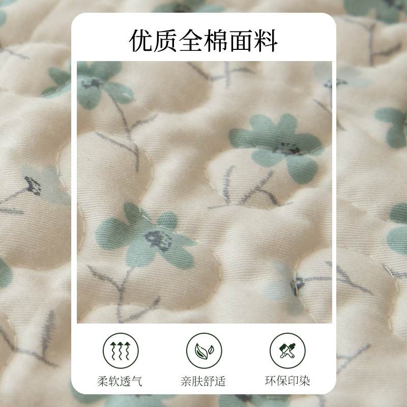 田园小碎花清新四季通用防滑全棉沙发垫布艺坐垫靠保护壳巾沙发套