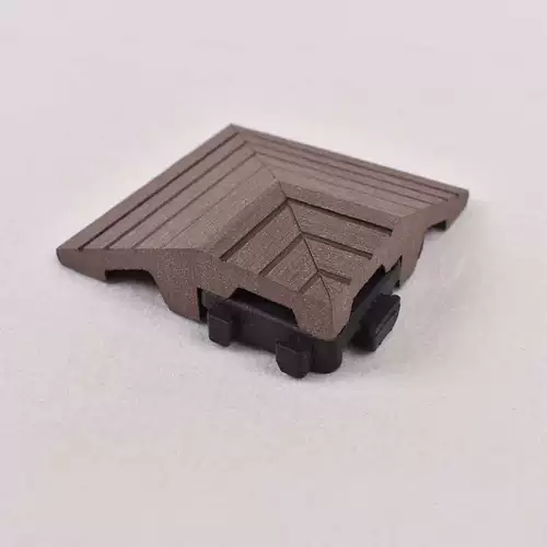 Пластиковый деревянный пол Сделай DIY Маленький пола -пластическое уплотнение края линии линии линии давления