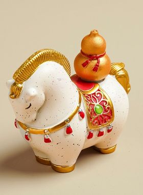 一马当先，马上成功事业摆件