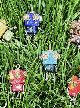 木小魔朋克风项链吊坠手作