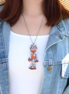 Moodyrobo项链diy合金链子