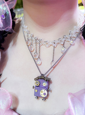 木小魔中性diy蒸汽朋克项链