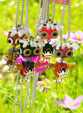 木小魔合金泡面仔情侣