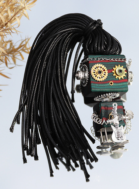 【斑马脏辫】赛博朋克电脑桌面摆件电竞房装饰科技感创意装饰