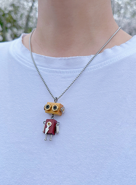 木质机器人合金情侣亲子