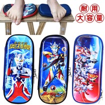 Morning Light 3D Cartoon Pen Bag Elementary School Students Multifunction pencil case Mens large capacity Cute Female Lead Pencil Case Children Cartoon