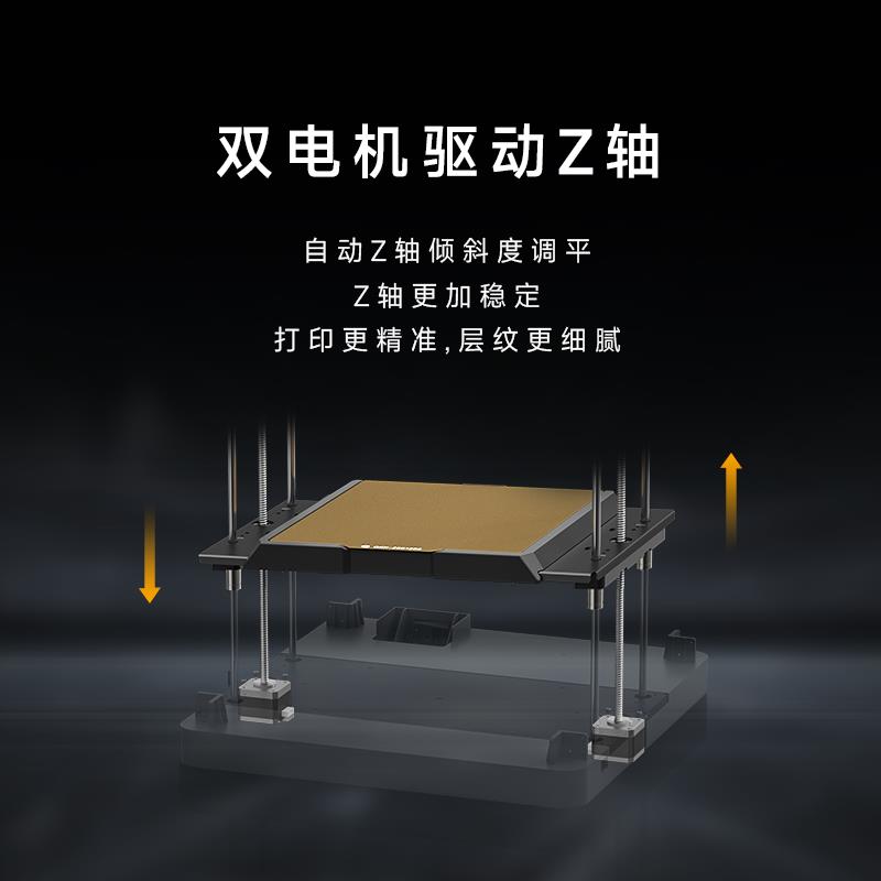 QIDI起迪3D打印机 Q1Pro高速打印全能型全自动调平腔室加热高精度准工业开源3D打印机启迪 - 图1