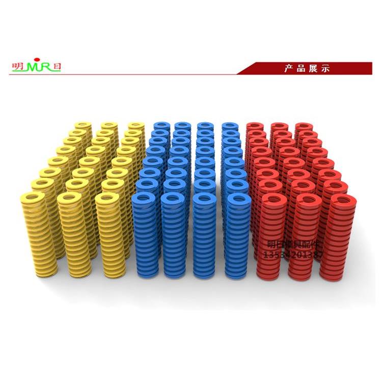 高压缩量弹簧矩形螺旋弹簧M-SWU14.5-15/20/357895/100超大压缩量 - 图3