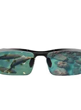 钓鱼眼镜看漂专用防强光