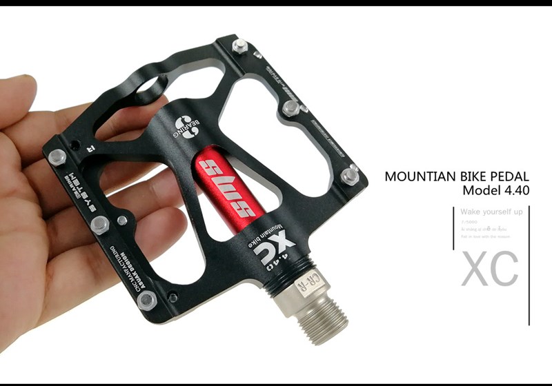 SHANMASHI Paired Aluminium Alloy MTB Bike Bicycle Pedals Ul-图0