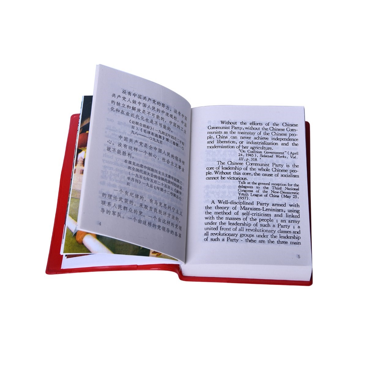 Mao's Quotations Book English Chinese Little Red Books From - 图1