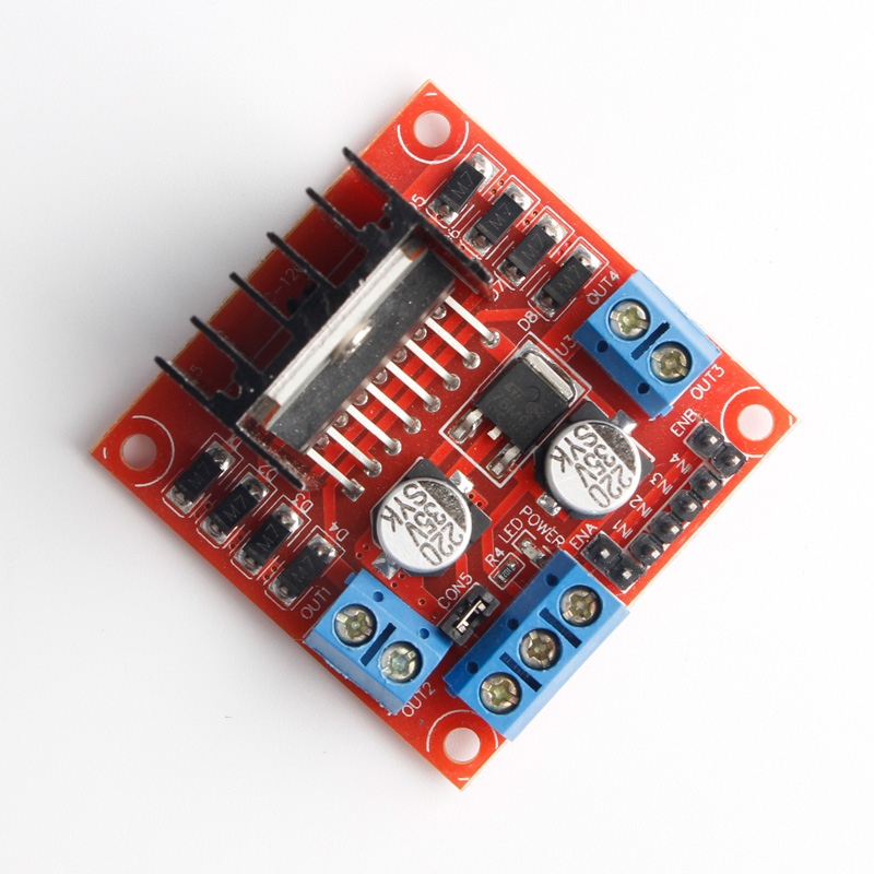L298N 步进电机驱动板模块步进电机直流电机驱动器 智能车 - 图1