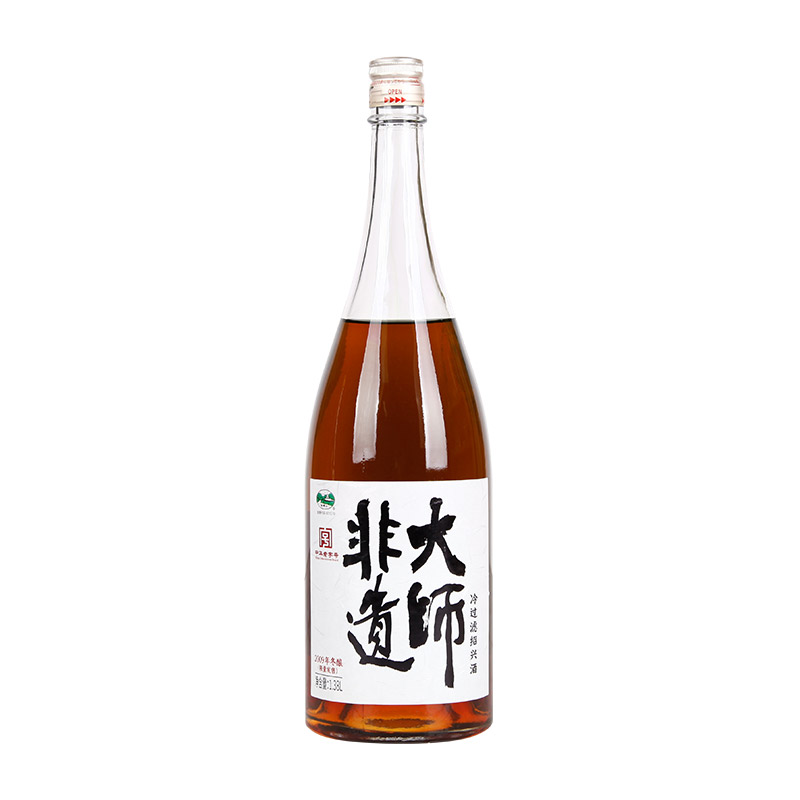 会稽山非遗大师2009年手工基酒大瓶装 半干型糯米花雕酒1.38L加饭 - 图0