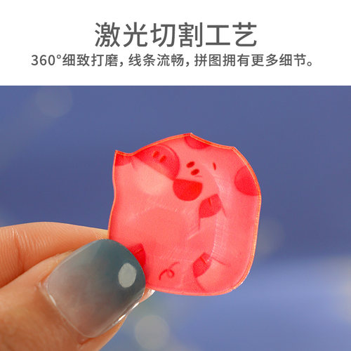 TOI图益亚克力拼图瓶子里的萌宠猫猫创意立体diy异型光影玩具礼物 - 图2