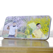 12 inch crystal hanging wall white minimalist photo frame swing table photo custom children wash photos made into photo frame making