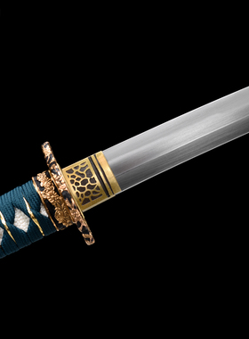 龙泉刀剑武士刃一体锻打日式指挥刀唐横刀日本冷兵器未开刃