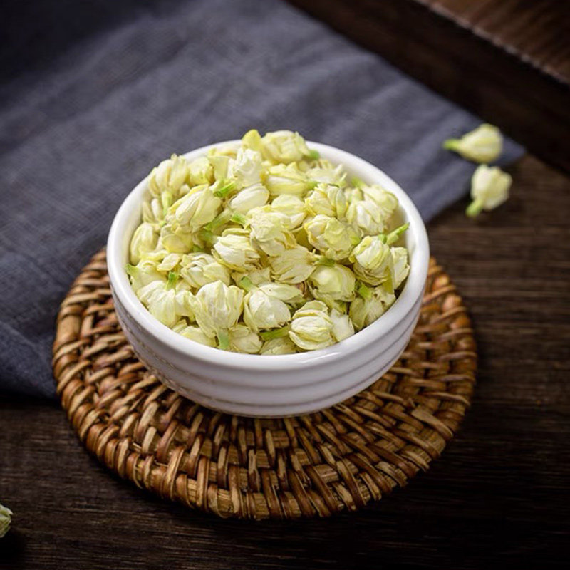 茉莉花粉食用泡水烘焙原料茉莉花茶官方旗舰店正品散装茉莉花干花