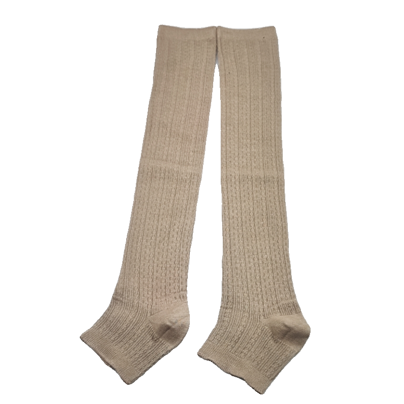 袜女护腿春秋棉空调保暖针织长筒袜套踩脚过膝堆堆袜子普拉提护膝,淘宝优惠券,粉丝福利购,淘宝优惠卷
