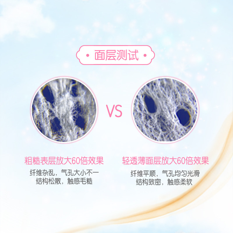 abc棉柔亲肤组合装超长旗舰卫生巾 辰玫居家日用卫生巾