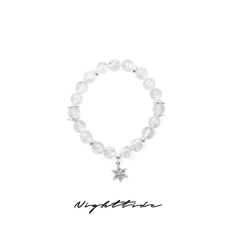 汐之新款进口锆石女百搭气质感手链 汐之首饰手链