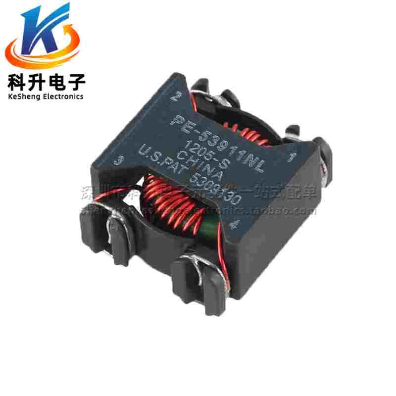 PE-53911NL 贴片共模电感 1MH 1000UH 1.5A 开关电源滤波器扼流圈 - 图0