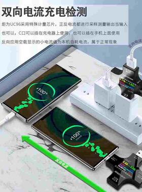 炬为Type-c pd手机充电器检测仪直流数字电压电流表功率计usb测试