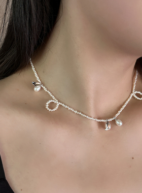 MARSEVEN珍珠藤曼项链