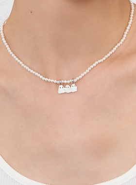 MARSEVEN交头接耳的小幽灵项链