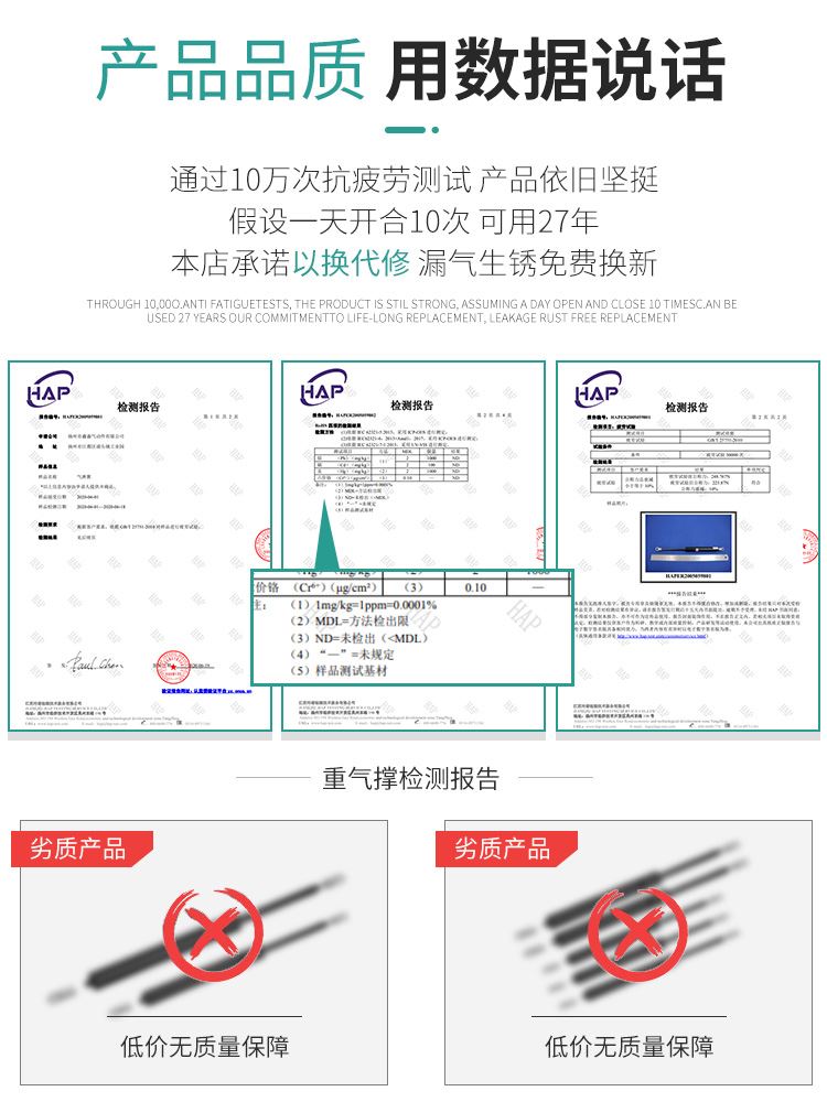 液压支撑杆床用支撑双人床油压床板架高箱床气压杆榻榻米气撑升 - 图2