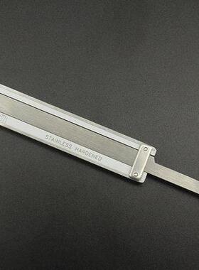 广陆带表指针式卡尺0-200mm+-0.01高精度不锈钢4用防震游标卡尺