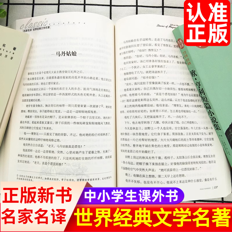 世界十大名著 汤姆索亚历险记安妮日记居里夫人传羊脂球基督山伯爵高老头希腊神话三个火枪手青少年名著中小学生课外书世界名著 - 图1