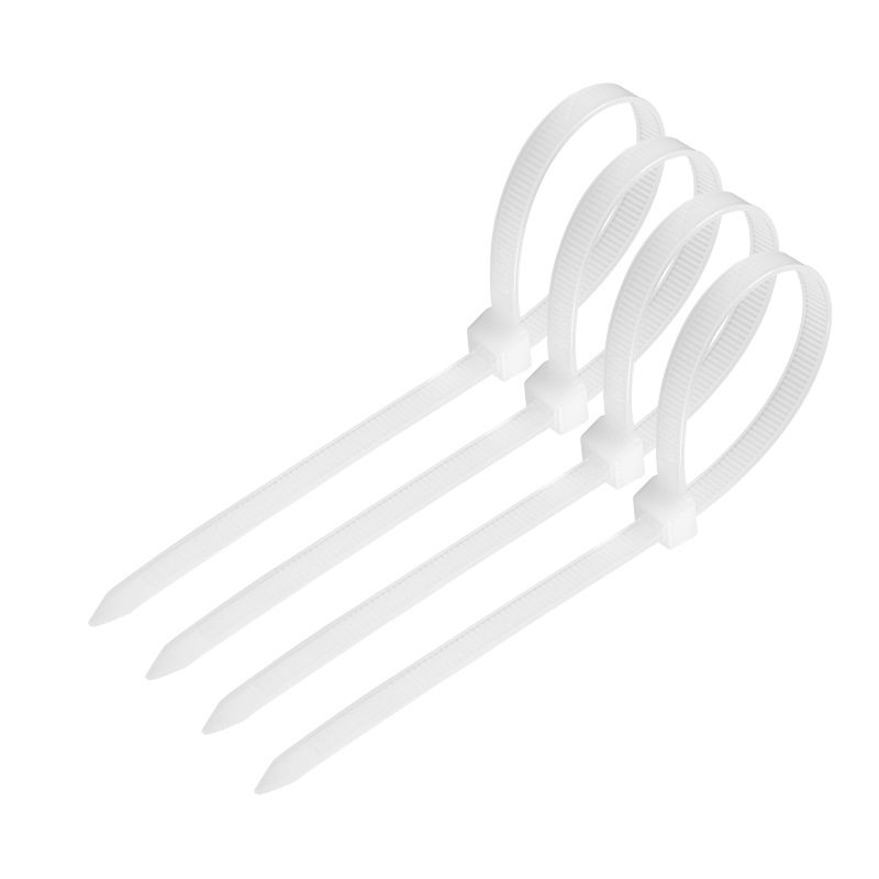 尼龙扎带100根一包黑白色塑料扎带nylon cable tie black/white,淘宝优惠券,粉丝福利购,淘宝优惠卷