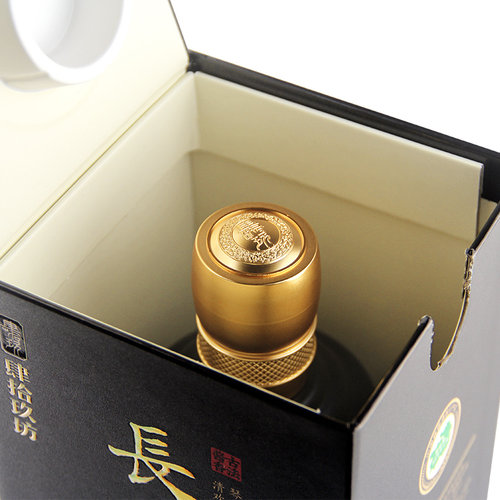 肆拾玖坊长乐未央黑瓶酱香型53度白酒500ml礼盒装 - 图1