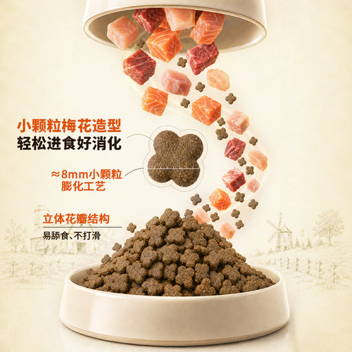 海之格经典鲜肉全价猫粮牛肉蔓越莓配方1.5kg - 图1