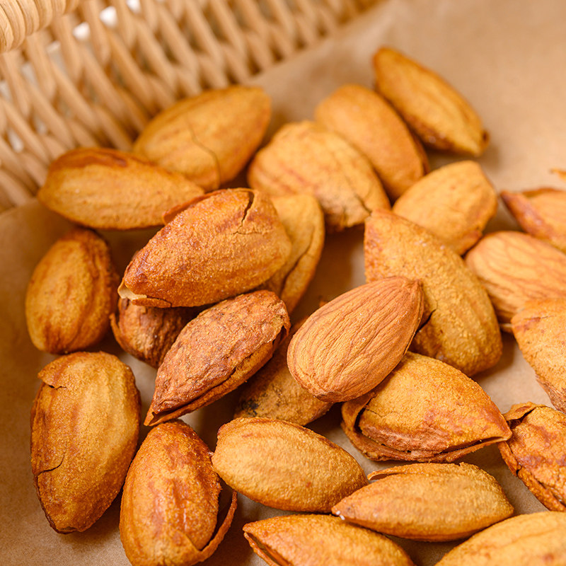 年货巴旦木坚果旗舰店奶香味500g手剥干果零食扁桃巴达巴坦木杏仁,淘宝优惠券,粉丝福利购,淘宝优惠卷