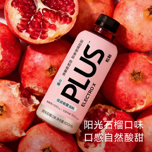 ELECTROX粒刻PLUS阳光石榴电解质水饮料运动左旋肉碱促进能量消耗 - 图1